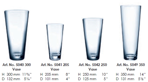Váza Ambiente Kužeľ 30cm