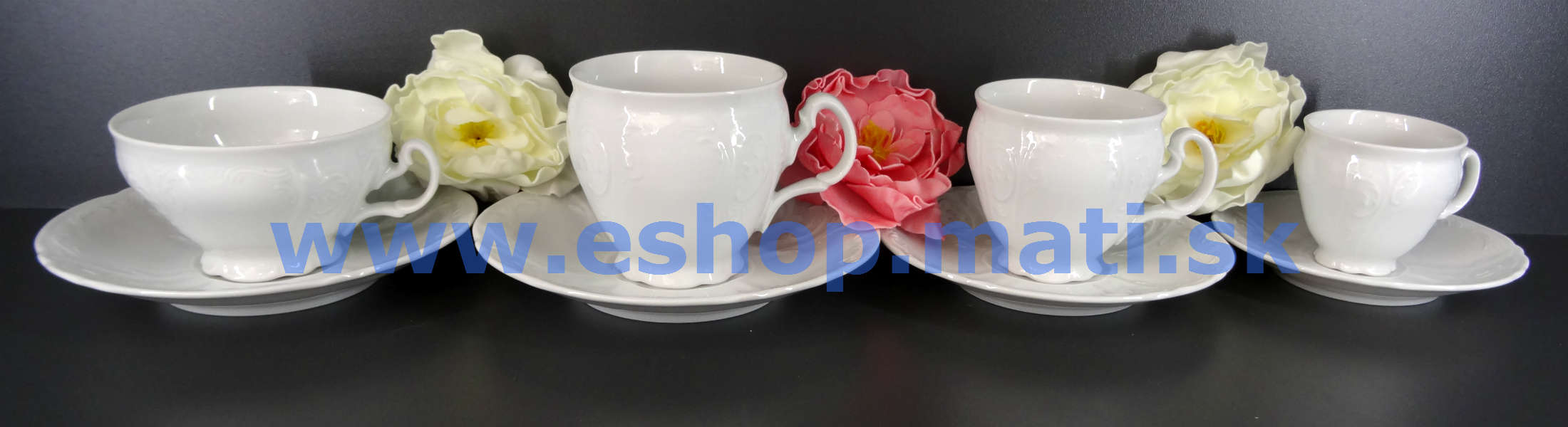 BERNADOTTE šapó set 6KS 170ml, slon.k. + ZL 500012SL