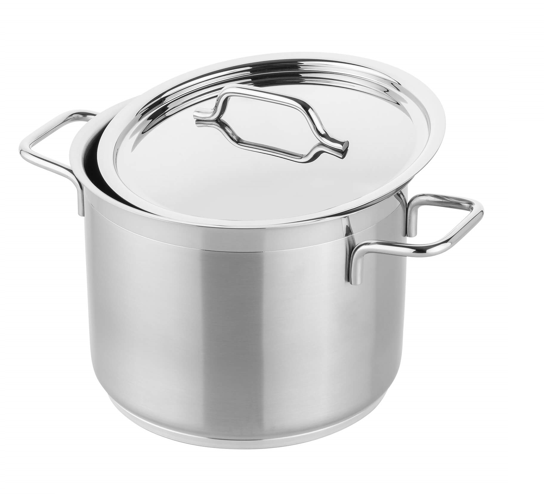 Nerezový hrniec hlboký 5,6L s pokrievkou Ø20cm