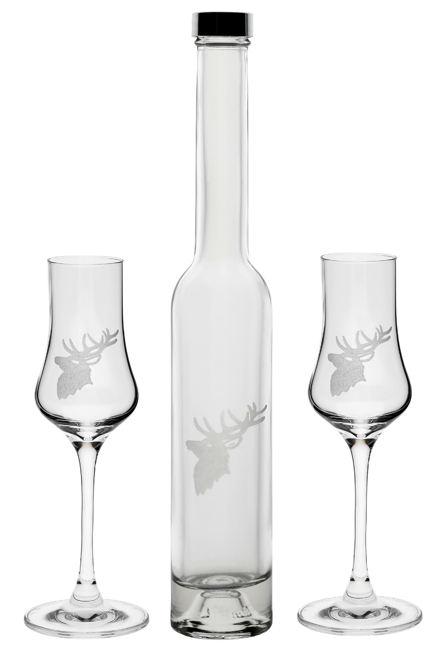 SET Platina + Grappa 100ml Jeleň (1+2KS)