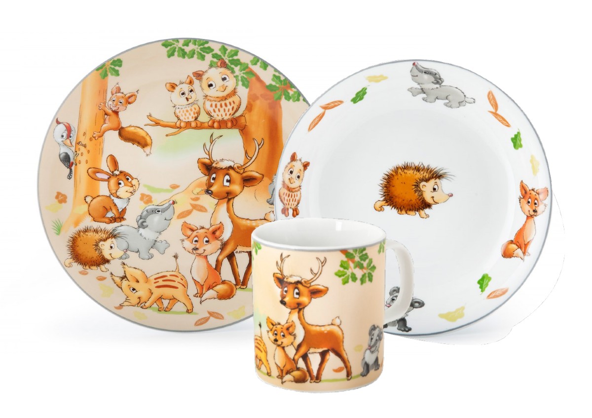Detský porcelán - LES