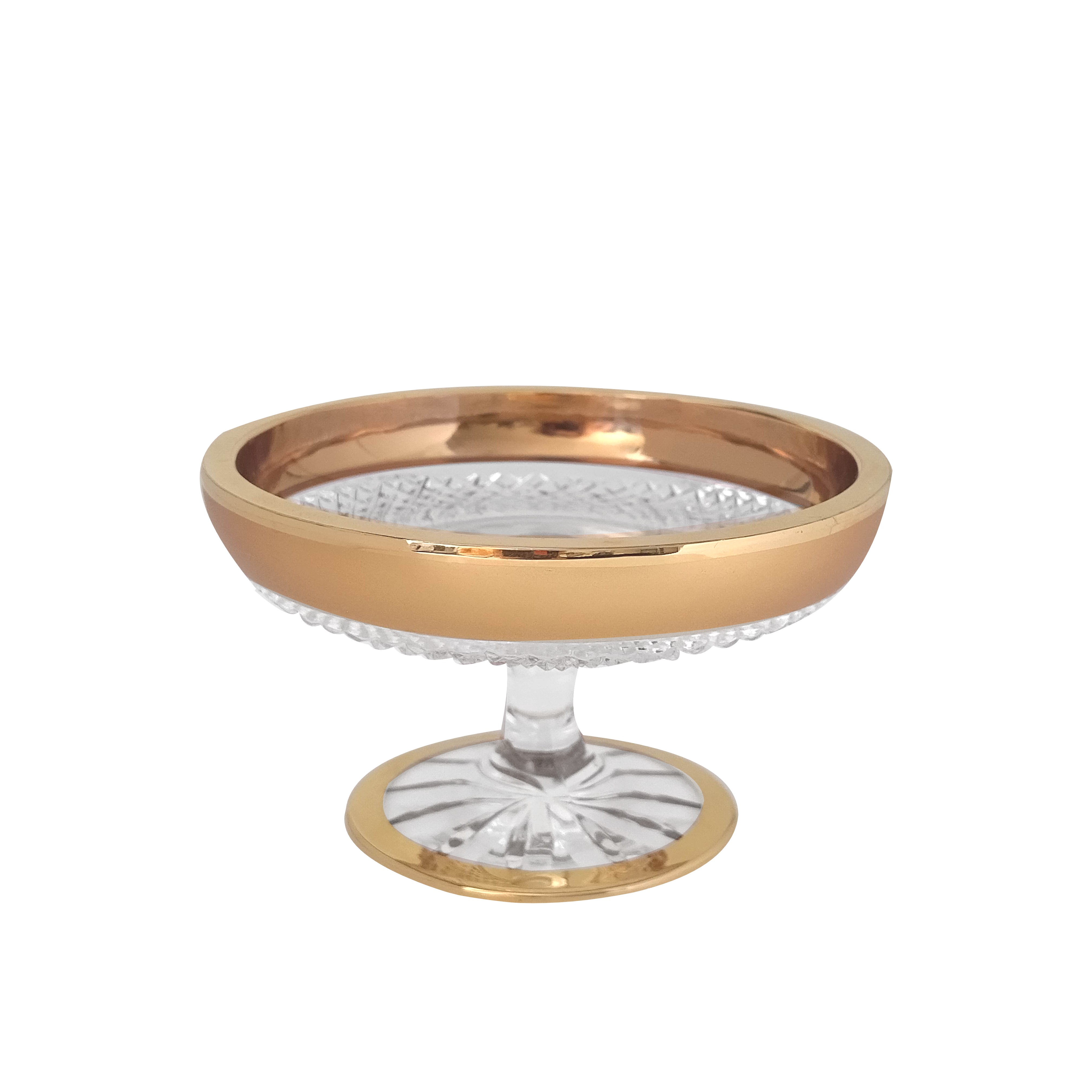 Brúsená misa na nohe ZL 11,5 cm 24111