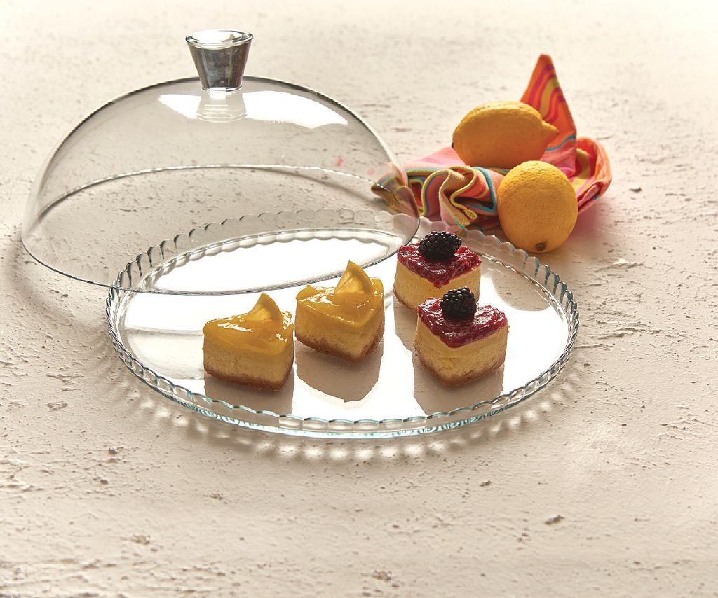 Stojan na zákusky s poklopom Patisserie 32cm (1ks)