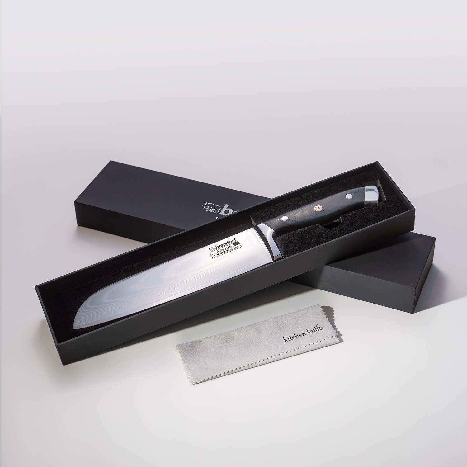 Damaškový nôž Santoku 20,5 cm