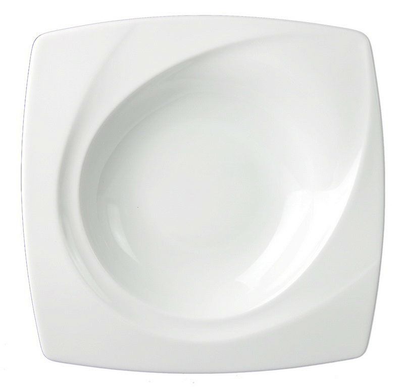 CELEBRATION - hlboký tanier 23 cm, biely