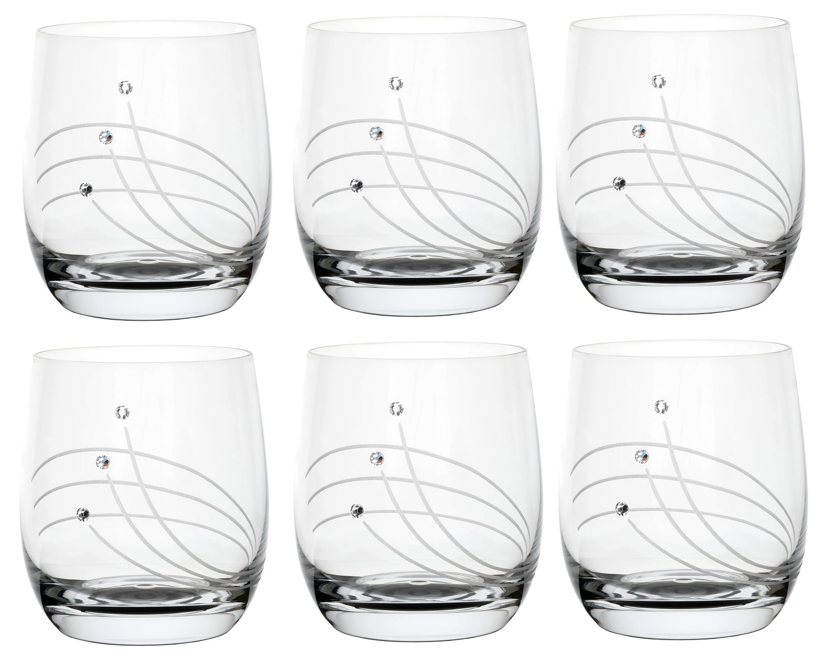 Globo Whiskey 350ml 30538 Crystals (6KS)