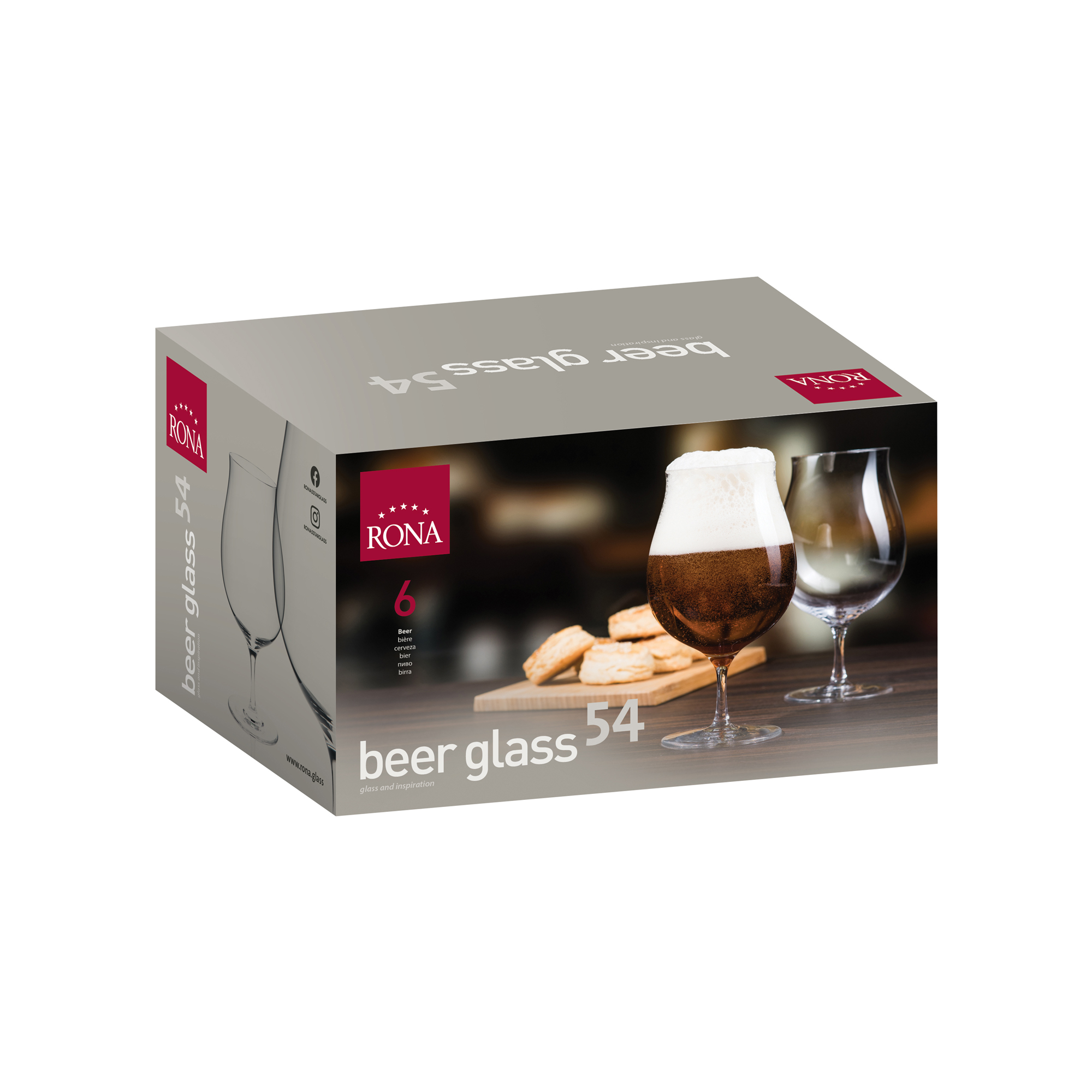 Poháre na pivo Craft 540ml (6KS)