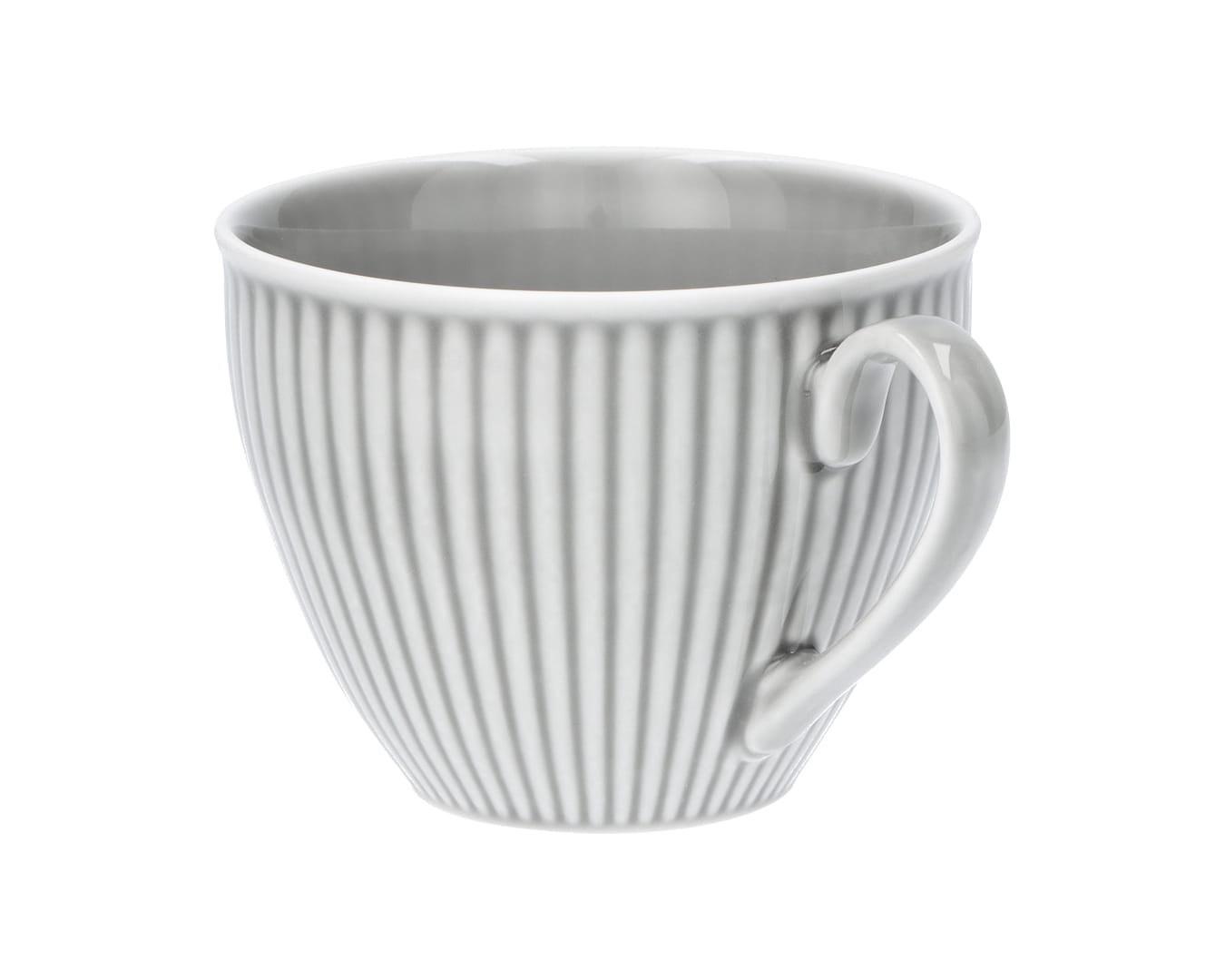 Šálka na kávu s podšálkou DALIA GREY 0,1l (1ks)