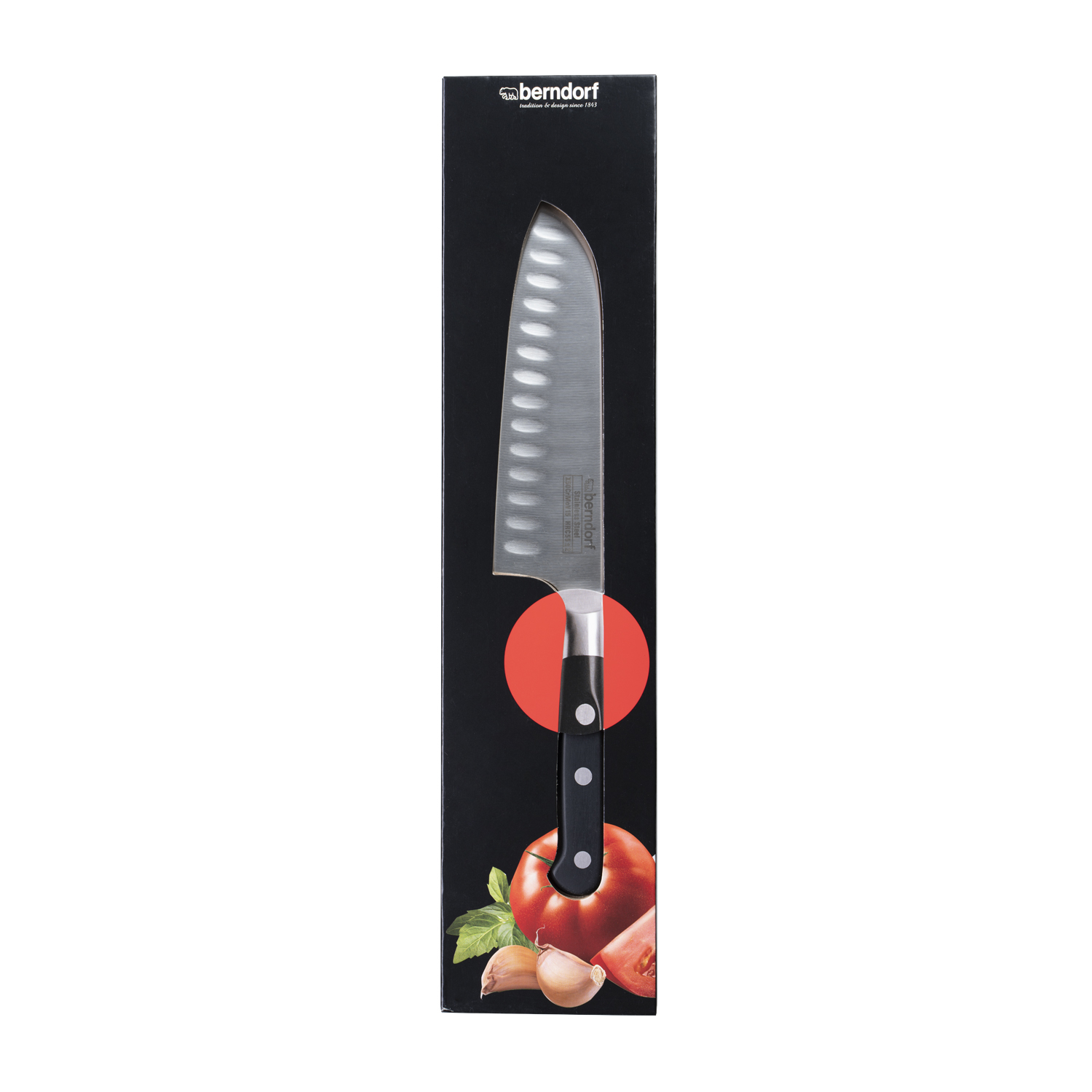 Nôž Santoku Profi Line čepeľ 17 cm