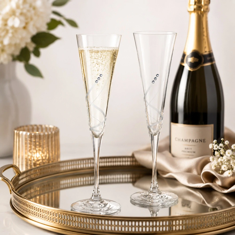 Poháre na šampanské Malibu 120ml 34799 Swarovski (6KS) 