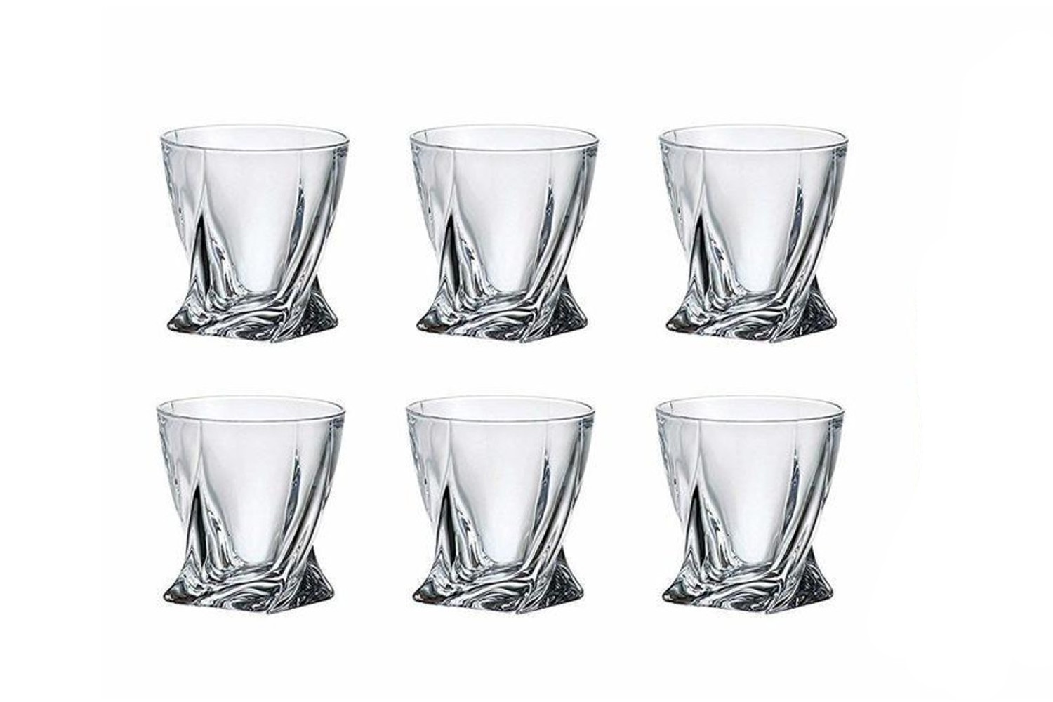 Quadro poháre whisky 340ml (6KS)