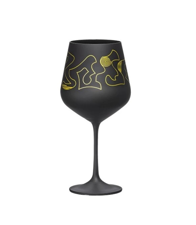 Poháre ECLECTIC black 570ml (2ks)