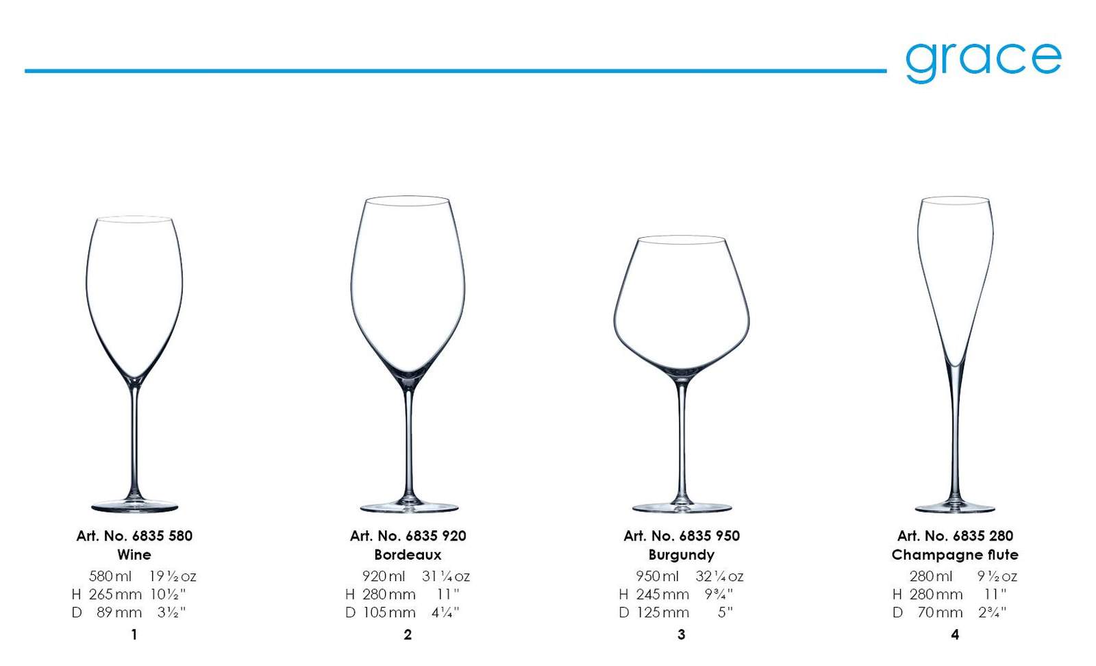 Grace 920ml bordeaux (2KS)