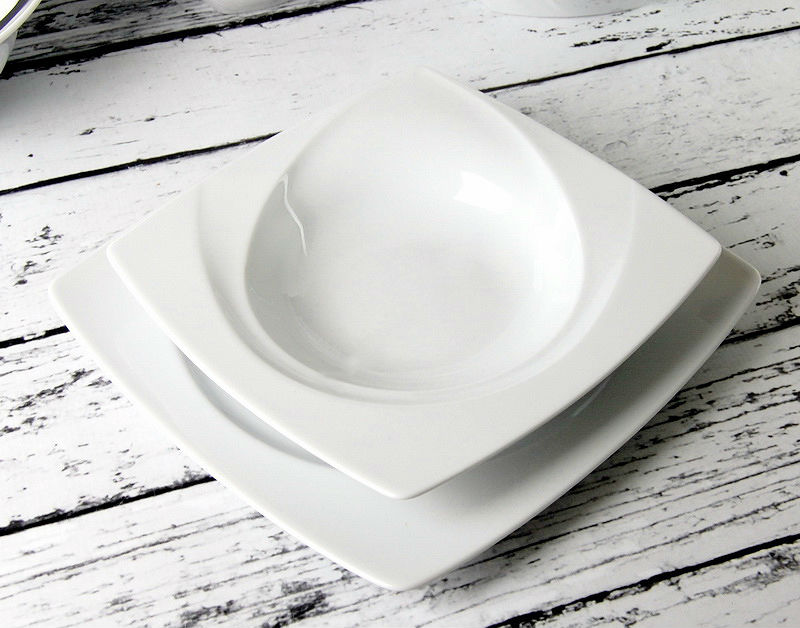 CELEBRATION - hlboký tanier 23 cm, biely
