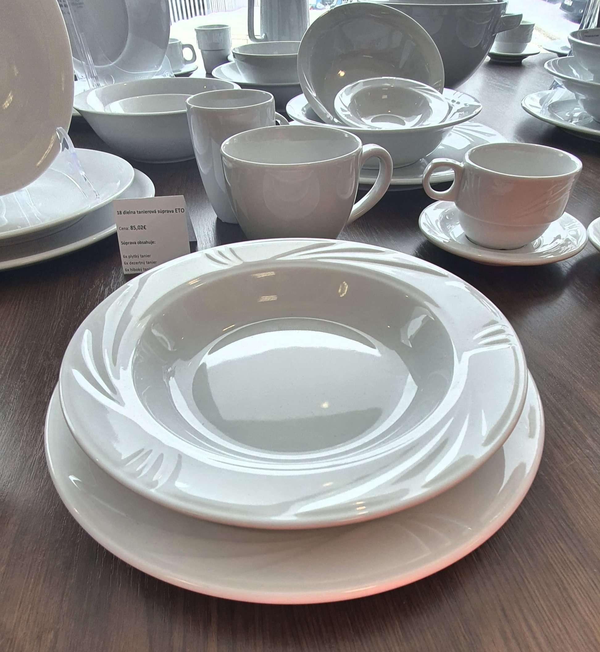 ARCADIA - plytký tanier 30,5 cm, biela