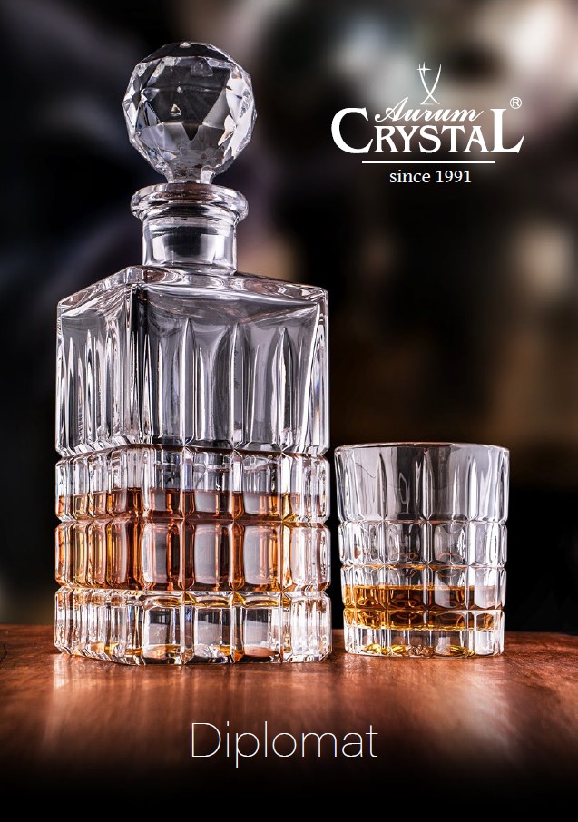 Whiskey set Aurum Diplomat (1+6ks)