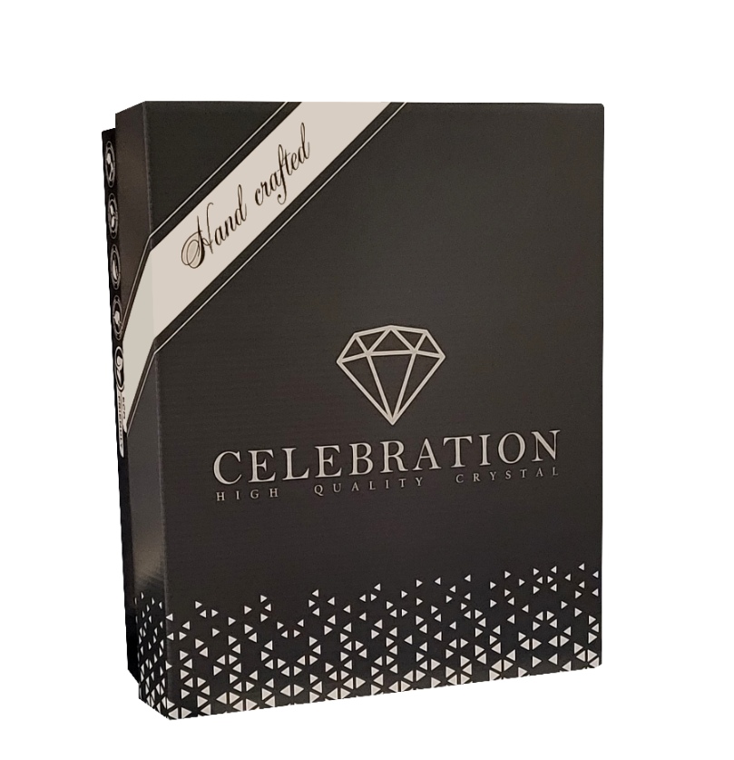 Poháre na víno 470ml Celebration 30538 Swarovski Crystals (6KS)