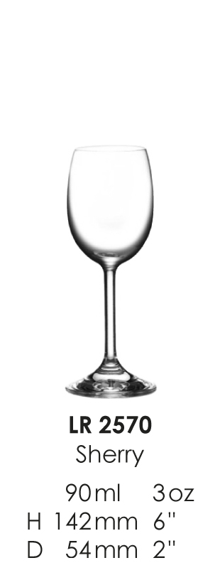Gala 90ml sherry (6KS)