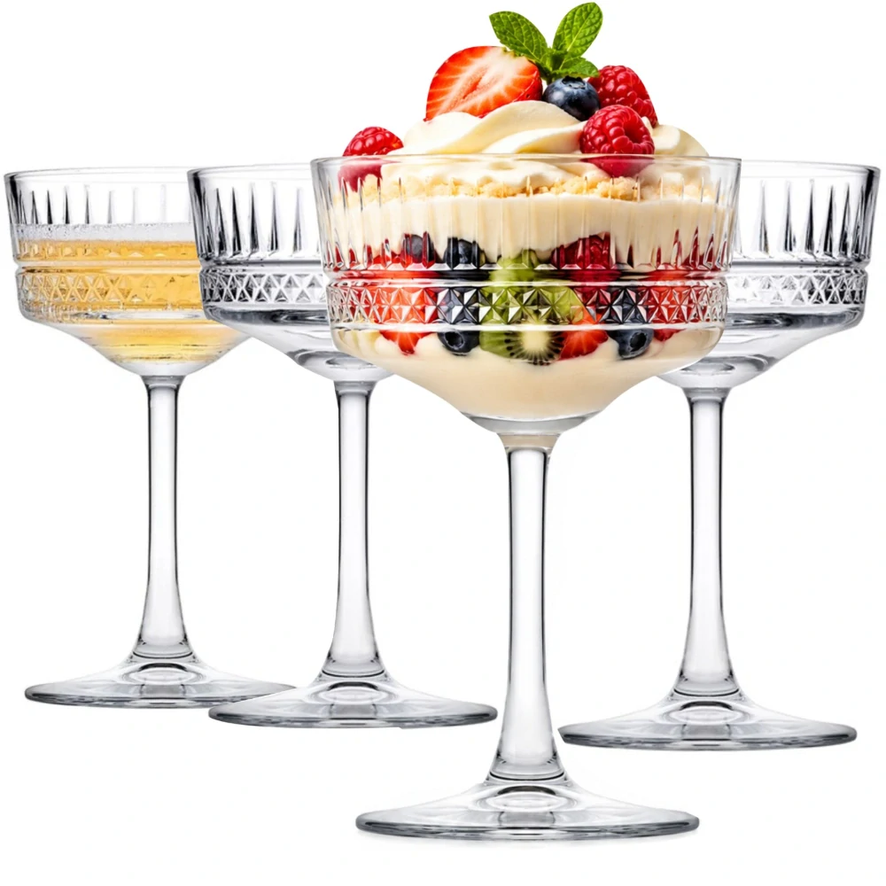 GASTRO ELYSIA poháre na šampanské, sekt, koktejl 260 ml (4ks)