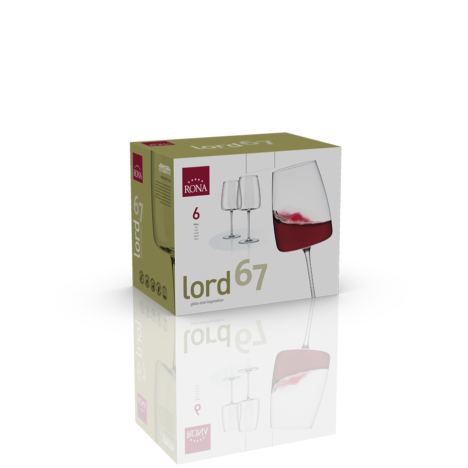 Lord 670ml na červené víno (6KS)