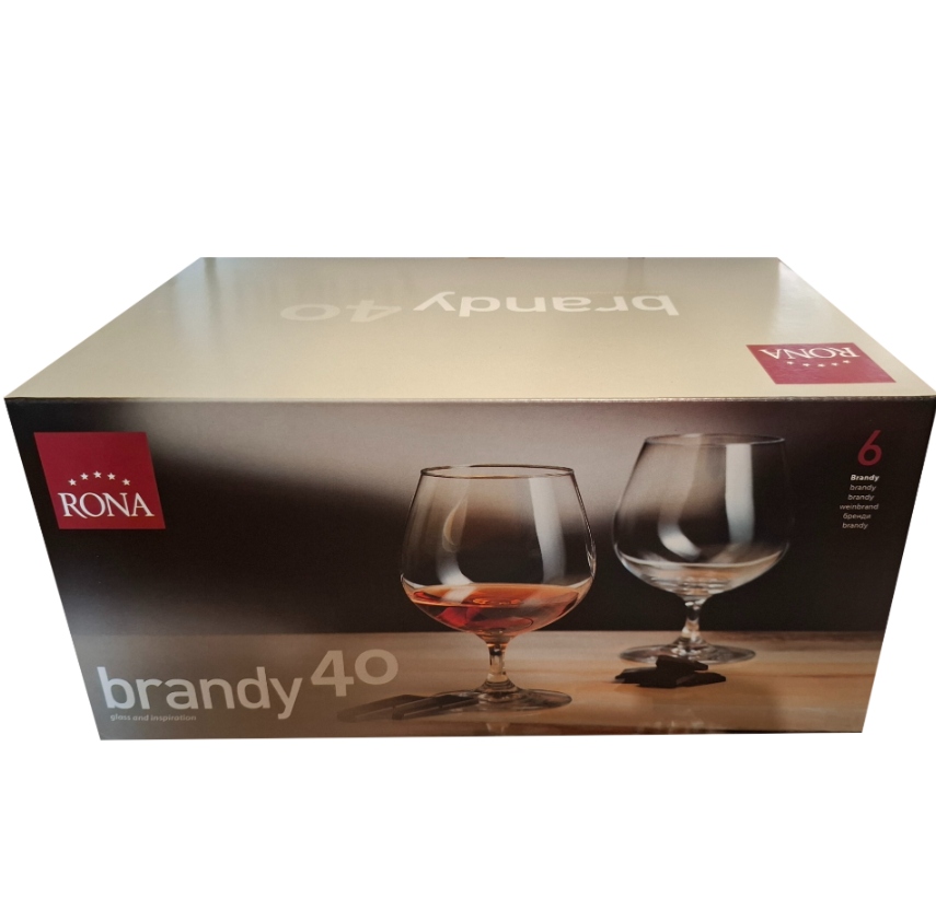 Poháre na brandy / koňak 400 ml (6 ks)