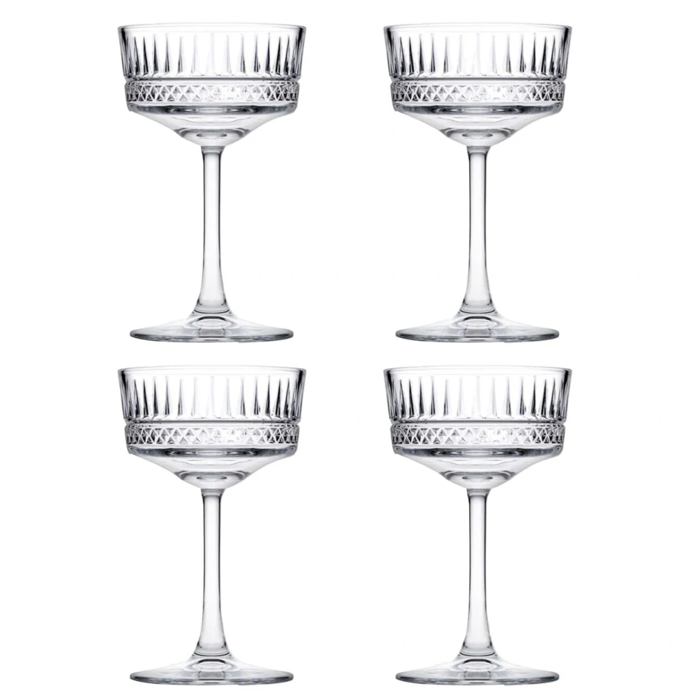 GASTRO ELYSIA poháre na šampanské, sekt, koktejl 260 ml (4ks)