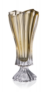 Aurum Plantica váza na nohe 40 cm Amber
